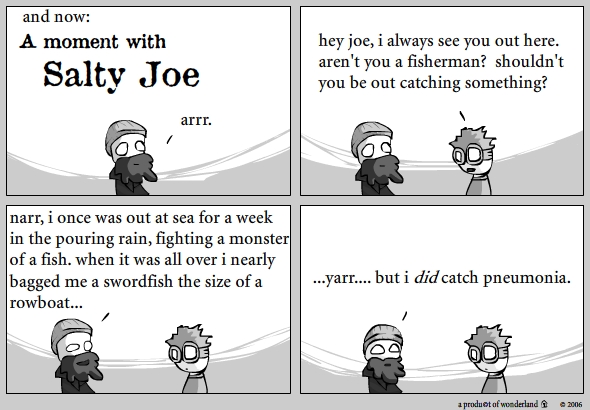 Salty Joe: Catch