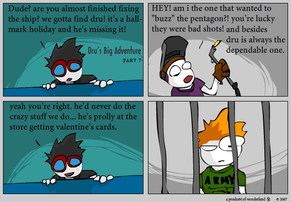 Dru’s big adventure pt.7 / valentines