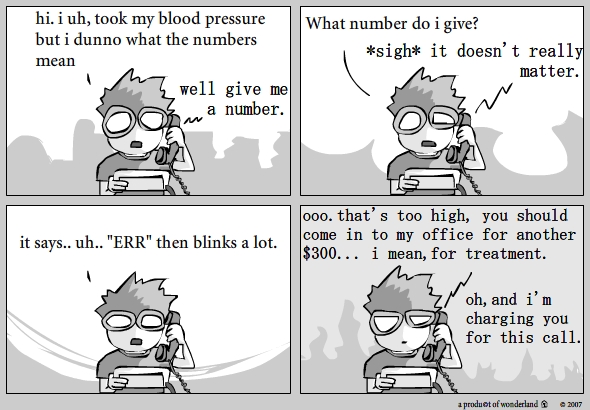 Blood pressure and Quackery