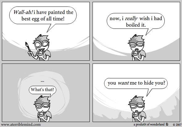 Egg paintin’