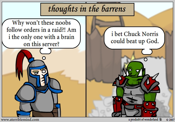 Thoughts in the barrens