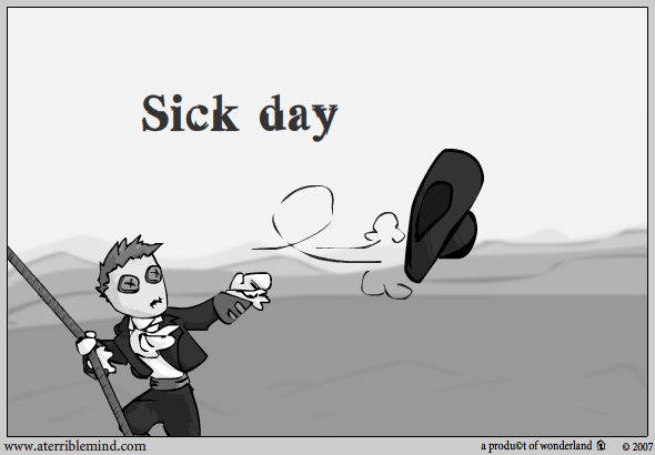 sick day / andy