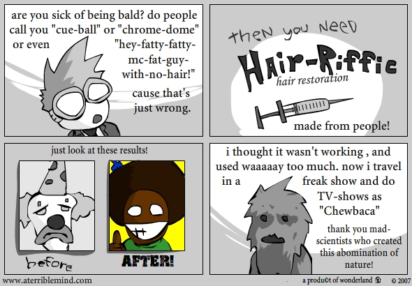 Hair-riffic!