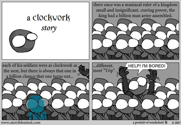 a clockwork story
