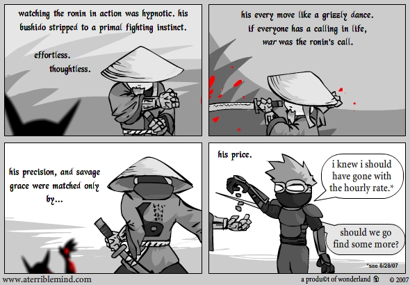 Ninja and Ronin vs Goblins