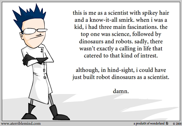 slinky, dino-robo-scientist