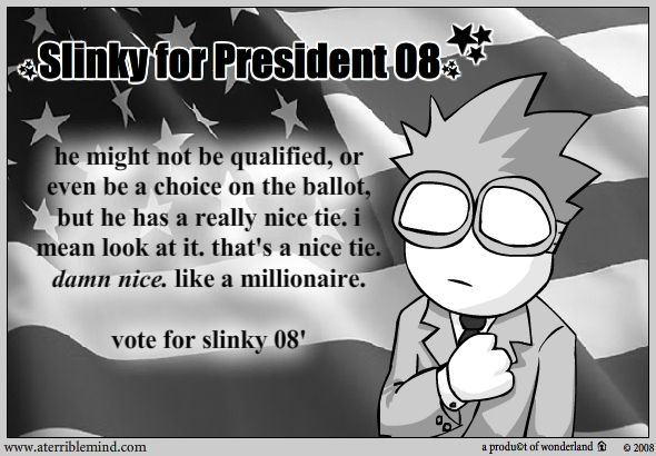 slinky for prez poster