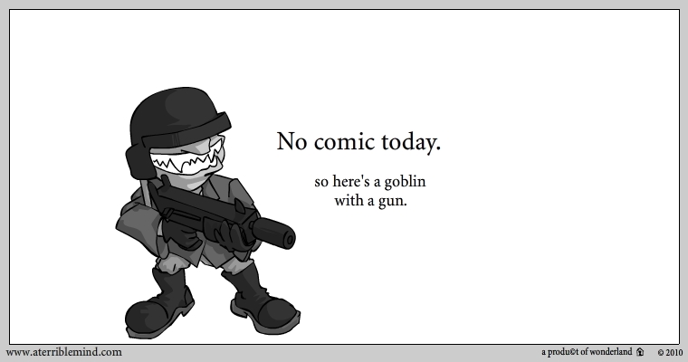 Goblin with gun