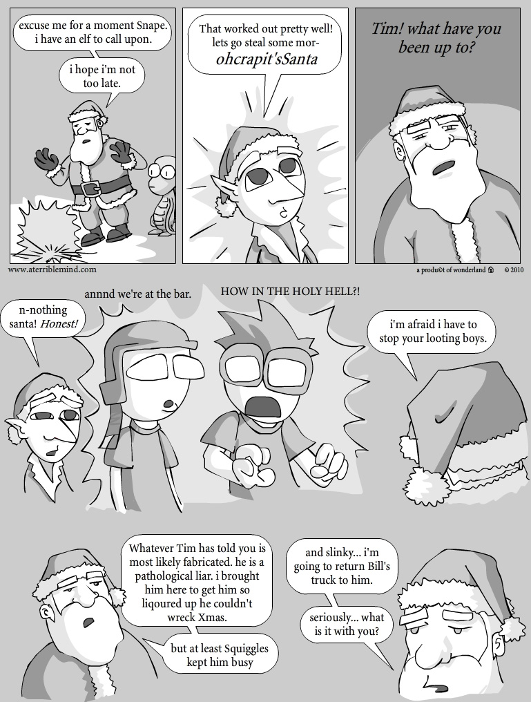 How Squiggles Saved Xmas end. How Squiggles Saved Xmas end.