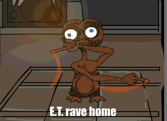 E.T. rave home